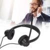 nehzgnauh RJ9 Headset Noise Cancelling Function, Corded Business Headphone with Mic, Volume Adjustment for VOIP Phone, Binaural Headset for Call Center Customer Service, view 2