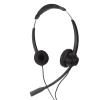 nehzgnauh RJ9 Headset Noise Cancelling Function, Corded Business Headphone with Mic, Volume Adjustment for VOIP Phone, Binaural Headset for Call Center Customer Service, view 4