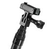 BGNing 1.5m/3m Extendable Selfie Stick with 1/4" Thread Monopod Camera Tripod for Sports Camera (1.5m Type4) view 3