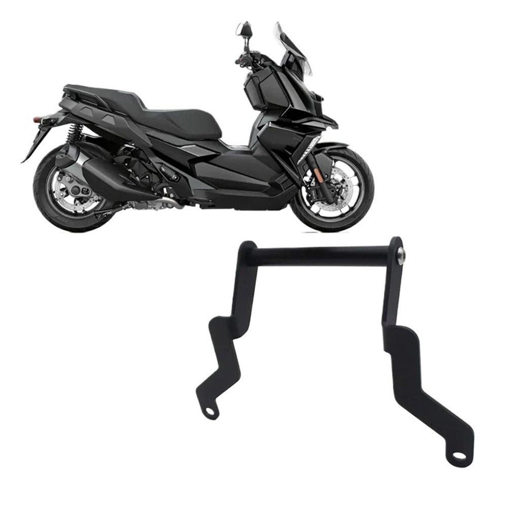 AXVBXZ A14U-Motorcycle 12MM Phone Holder Mobile Phone Stand Navigation Mount Bracket Compatible with BMW C400X 2019-2023