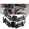 Applies to for Yamaha R15 V4 2022 Winglet Motorcycle Front Panel Winglet Fairing Fairing Wing Cover Motorcycle Accessory Parts(Black) view 2