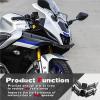 Applies to for Yamaha R15 V4 2022 Winglet Motorcycle Front Panel Winglet Fairing Fairing Wing Cover Motorcycle Accessory Parts(Black) view 4