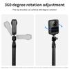 FEICHAO 1.5m/3m Extension Selfie Stick Monopod Cameras Tripod Quick Release Mount for Sports Camera (3m Gimbal Mount for Osmo 360, Hero 13) view 3