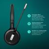 EPOS Impact 5000 Go MS 3-in-1 Wireless DECT Headset with USB-A Dongle, Foldable Charge Stand, Microsoft Teams Certified, Noise-Cancelling Mic, Up to 135m Range view 3