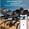 3 in 1 Bike Camera Bicycle Video Cameras Recorder Action Cameras 4K 60FPS 40MP EIS WiFi,Vlogging Cameras Bike Lights Sets Electric Horns for Mountain, E-Bike, Road Bike,Sports Cameras/32G Memory Card view 3