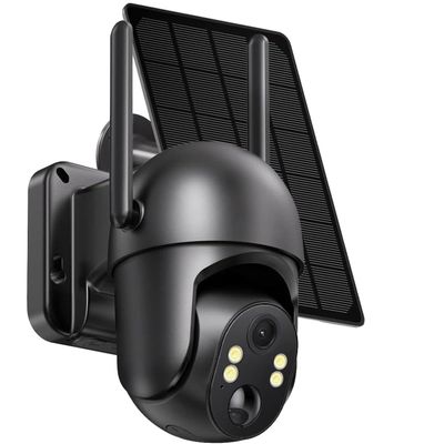 GMOX 4G LTE Cellular Security Camera, Solar Security Camera, 2K Color Night Vision, 360 Pan Tilt Auto-Tracking, Motion Detection, 2 Way Talk, with SIM Card, No WiFi Needed