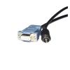 Treayes F&T>D*I USB to DIN 8P MD8 Adapter RS232 Serial Cable for ANGEKIS PTZ Camera VISCA RS-232C Port to PC Controller(1.8m,DB9-MD8(NO CHIP)) view 1