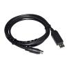Treayes F&T>D*I USB to DIN 8P MD8 Adapter RS232 Serial Cable for ANGEKIS PTZ Camera VISCA RS-232C Port to PC Controller(1.8m,DB9-MD8(NO CHIP)) view 2