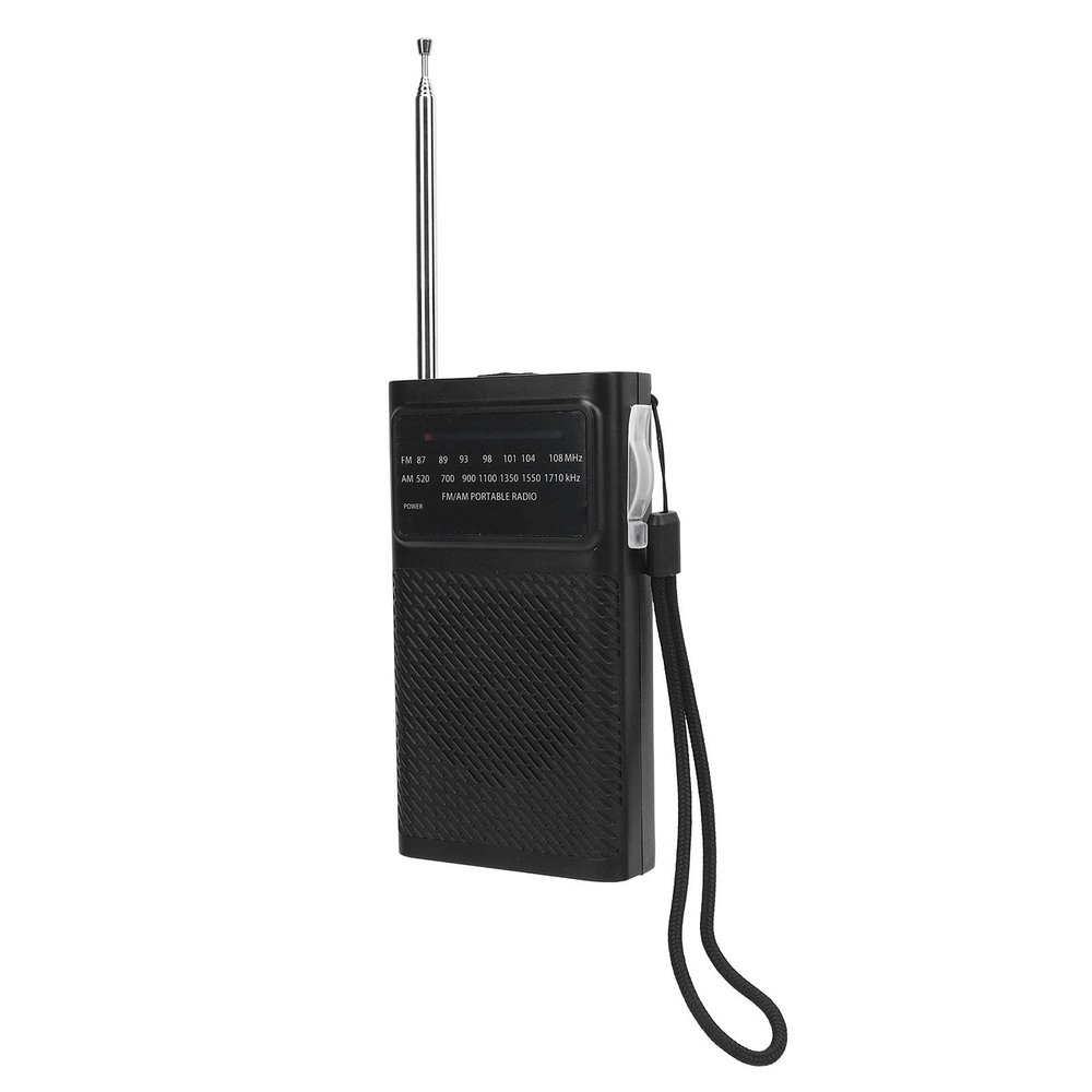 SENECESLI Portable Radio AM FM, Radio Telescopic Antenna Digital Display with Multi Function Keys, Stereo Sound Small for Home Outdoor Travel