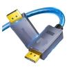 HYAGBCOP DisplayPort Cable 16K 2.1 VESA Certified DP 80Gbps 8K120Hz HBR3 4K240 HDR,HDCP,DSC .2a FreeSync G-Sync for Gaming M>oni>tor(1.5M) view 2