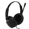 WiseZythum X6D 35mm. Binaural Telephone Headset with Microphone, Call Center Headphone for Customer Service, Headset with Noise Cancelling, Comfortable Ear Cushions for Wearing, view 3