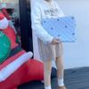 11/13/15 Inch Fluffy Laptop Bag Shockproof Quilted Tablet Sleeve Case Lattice Laptop Protective Bag Printing for Tablet Protection view 3
