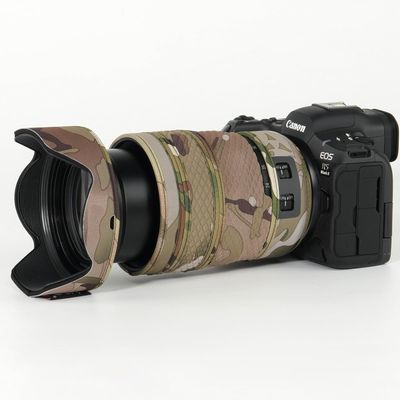 CHASING BIRDS Lens Camouflage Waterproof Coat for Nikon Z 24-70mm F2.8 S Rainproof Lens Protective Cover Version IV (Desert, with 1.4X and 2.0X TC)