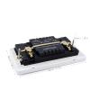 Socket Panel Concealed Multi-Functional Home Charging Source with Wall Power Outlet(Black) view 2