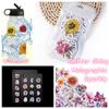 100 Pcs Flowers Stickers Packs, Glitter Holo Holographic Floral Sticker Waterproof Vinyl Stickers Decal for Girl Women Water Bottles Laptop Computer Phone Scrapbooking Skateboard Journaling Luggage view 4