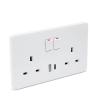 Fast Charge Wall Socket Smart Concealed Plug Switch(D) view 2