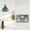 Fast Charge Wall Socket Smart Concealed Plug Switch(D) view 3