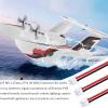 20 Sets 28 AWG JST MX 1.25mm 2 Pin Single Header Male Connector with Red Black Terminal Cable 150mm and Motherboard Plug for Flash, Indoor 3D Airplane, Toys view 4