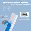 Cable Management 315in PVC Cord Hider TV Cable Hider WallPaintable Cord Concealer for Hide Cords Wall MountedWire Covers for Cords on Wall L15.75*W0.95* H0.55in,White view 4