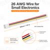 10-Pair XH 2.54mm 4-Pin Connector Kit, 26AWG 200mm Ribbon Cable view 4