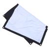 IWOWHERO Foldable HD Projector Screen with Metal Clasps Light-Absorbing Black Border for Indoor Outdoor Home Theater School Office and Outdoor Movie Use view 1