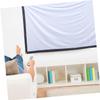 IWOWHERO Foldable HD Projector Screen with Metal Clasps Light-Absorbing Black Border for Indoor Outdoor Home Theater School Office and Outdoor Movie Use view 3