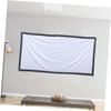IWOWHERO Foldable HD Projector Screen with Metal Clasps Light-Absorbing Black Border for Indoor Outdoor Home Theater School Office and Outdoor Movie Use view 4