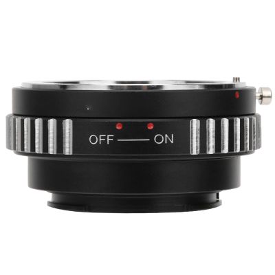 Aluminium Alloy Camera Adapter Ring for DA PK Mount Lens to E - Mount Camera Body Durable CNC, Black, Supports Manual Aperture Adjustment, Enhanced Lens Compatibility