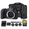 Canon EOS RP Mirrorless Camera| 26.2MP Full Frame Sensor| 4K Video Recording| Lightweight Compact Camera for Travel and Everyday Content Creation (3380C002) + Canon RF 75-300mm Lens + 64GB Card + Bag view 1