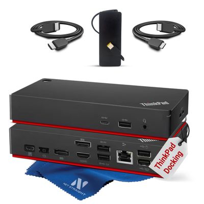 40ay0090-40ay0090us Thinkpad Docking Station, Think pad Dock Station, Universal USB-c Dock for Lenovo, Carbon, Yoga