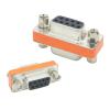 QQEURZSF 1Pcs DB9 9Pin mi ni Type Low Profile DB9 Plug Adapter Gender Changer Cross RS232(Female to Male) view 4