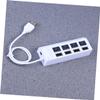 LIFKICH Portable USB Hub Data Expansion with LED Indicator High-Speed Mbps Transfer Plug and Play Compatible with Windows Xp to Compact Lightweight Splitter for Laptop PC Desktop view 2