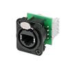 NE8FDV-Y110-B Panel Mount Receptacle with IDC 110 Punch Down Terminals view 1
