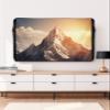 Mountains Natural Outdoor TV Cover 40 to 43 inch Landscape Alps Waterproof Weatherproof TV Covers for Outside with Zipper Remote Control Pocket Outdoor Flat Screen Protectors view 2