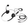 H360D PC MV Business PC Headset, Cell Phone Headset with Microphone, Noise Cancelling Wired Headphones for Telemarketing Call Center, 35mm. Jack Headset with Comfortable view 2