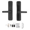 Fingerprint Door Lock, Keyless Entry System, Aluminum Alloy Handle with Fingerprint Password App Key Card, Multiple Unlock Methods for, Compatible for Doors 40 60mm Thick view 1
