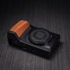 Wood Wooden Aluminum Alloy L Hand Grip Base Plate for Ri coh GR4 GRIV Camera (Desert Ironwood (Weight: 47g)) view 2