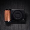 Wood Wooden Aluminum Alloy L Hand Grip Base Plate for Ri coh GR4 GRIV Camera (Desert Ironwood (Weight: 47g)) view 4