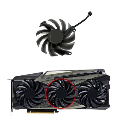 85MM 4PIN CF-12915S RTX3060 RTX3070 GPU Fan for INNO3D for Geforce RTX 3060 3060TI 3070 TI Ichill X3 Graphics Cooler(B Fan)
