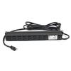 1583H8B1BKV, Power Strip; Outlet Strip; 15 Amp; Horizontal Rack Mount; Shielded Cord view 1