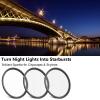 ARTCISE 77mm Star Filter 6 Point Cross Screen Lens Filter for DSLR Camera, Starburst Effect Filter for Night Photography, Light Streaks, Cityscapes & Holiday Lights (40.5mm) view 2
