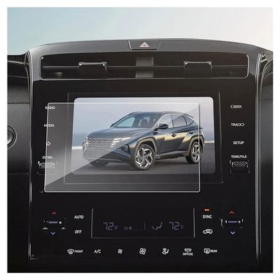 Car Screen Protector for Hyundai Tucson NX4 2022 2023, Car Radio Stereo Tempered Glass GPS Foils High Definition Protective Film No Glare Fingerprints Scratch