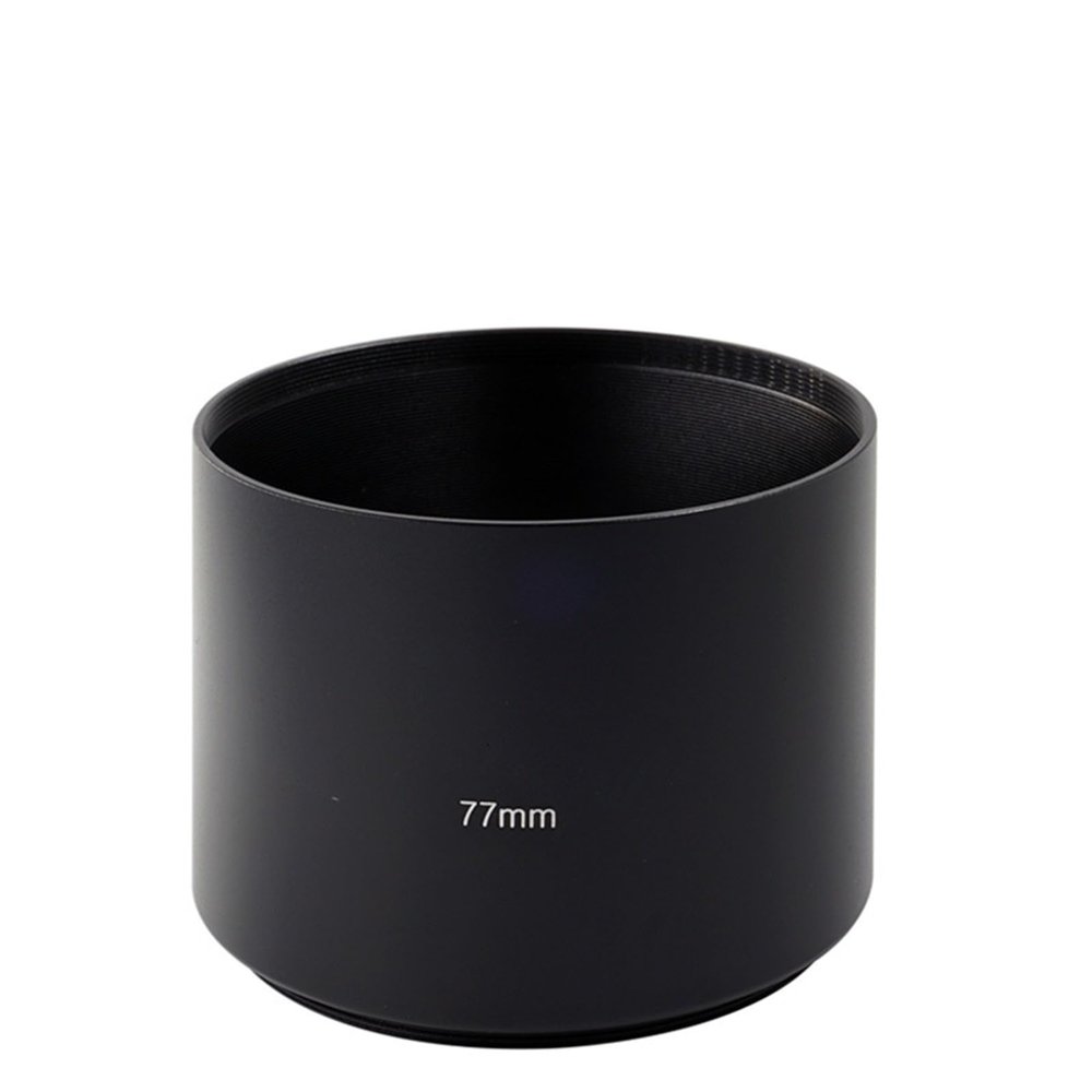 95mm 86mm 82mm 77mm 72mm 67mm 62mm Thread Metal Lens Hood Shade for Telephoto Lens Excellent(77mm)