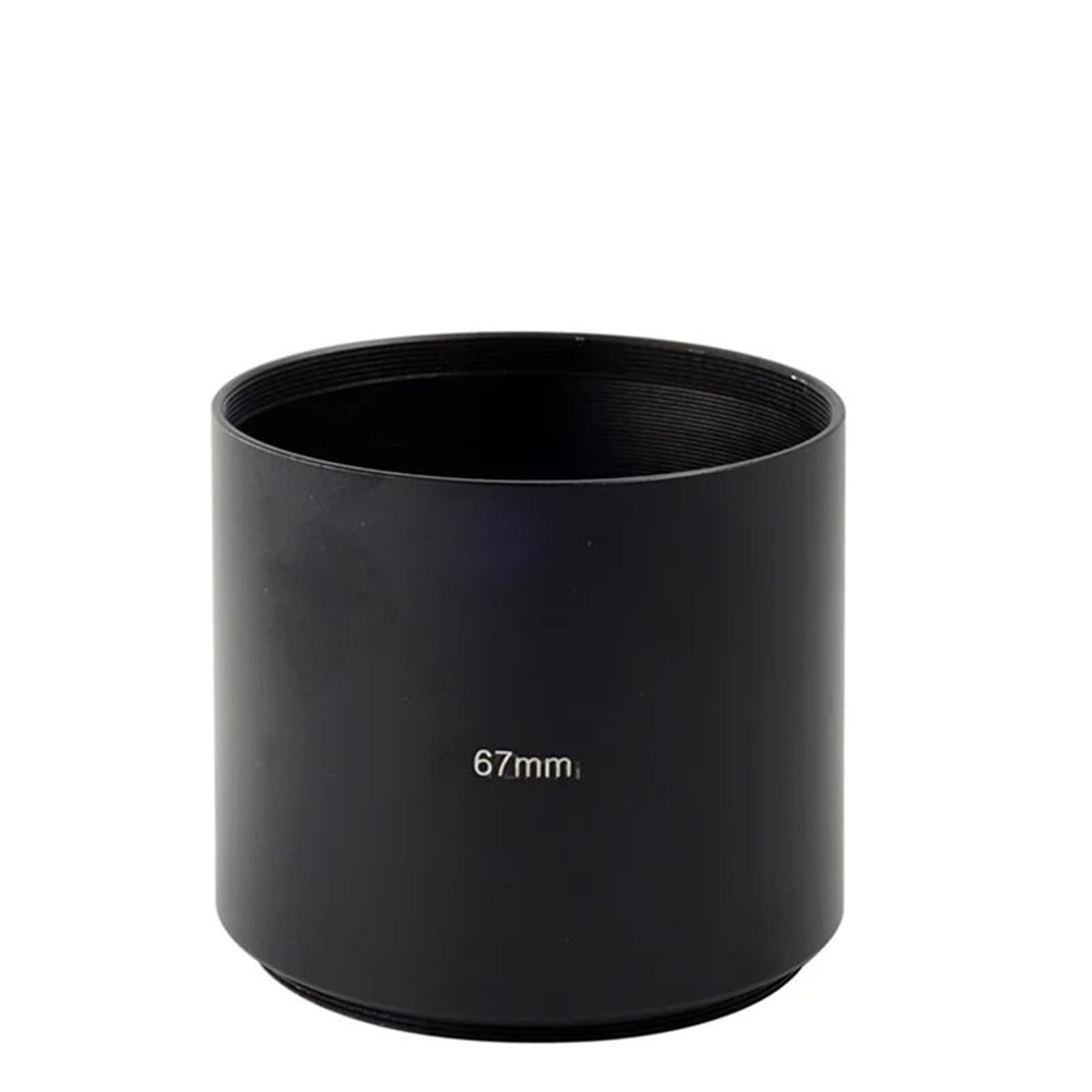 95mm 86mm 82mm 77mm 72mm 67mm 62mm Thread Metal Lens Hood Shade for Telephoto Lens Excellent(67mm)