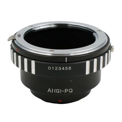 AIG-PQ Adapter for Nikon F Mount G Lens for Pentax Q PQ Q Q7 Q10 Q-S1 Camera Excellent