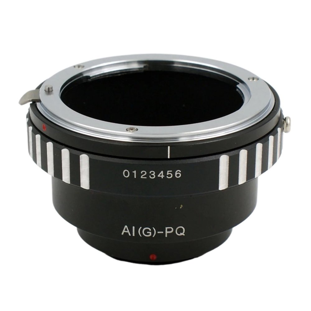 AIG-PQ Adapter for Nikon F Mount G Lens for Pentax Q PQ Q Q7 Q10 Q-S1 Camera Excellent