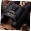 COOLHIYA Mini Portable Binoculars with Wide Field of View and Close Focus Foldable Outdoor Night Telescope for Adults Optical Lens in Black Blue Membrane view 2