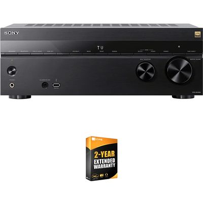Sony STR-AN1000 7.2 Channel Home Theater 8K A/V Receiver Bundle with 26 Month CPS Extended Protection Pack (Renewed)