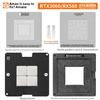 Amaoe RTX3060 Steel Mesh Repair Platform Kit,Suitable for 3RTX3060 70 3060ti RX580GPU Graphics Card chip/GN20 Steel mesh/Ball.5PCS Tin Plating-Positioning Board,2pcs Steel Mesh,Magnet Base,Scraper view 2