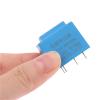0.5W 220V to 12V Power Sealed Type in PCB Board 4 Pin Encapsulated Transformer 1Pcs(Grey) view 3